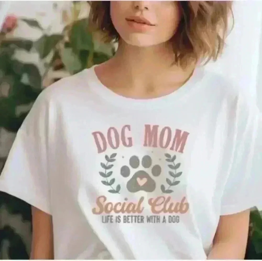 Nataly thyme dog mom tee shirt - Picture 2 of 2
